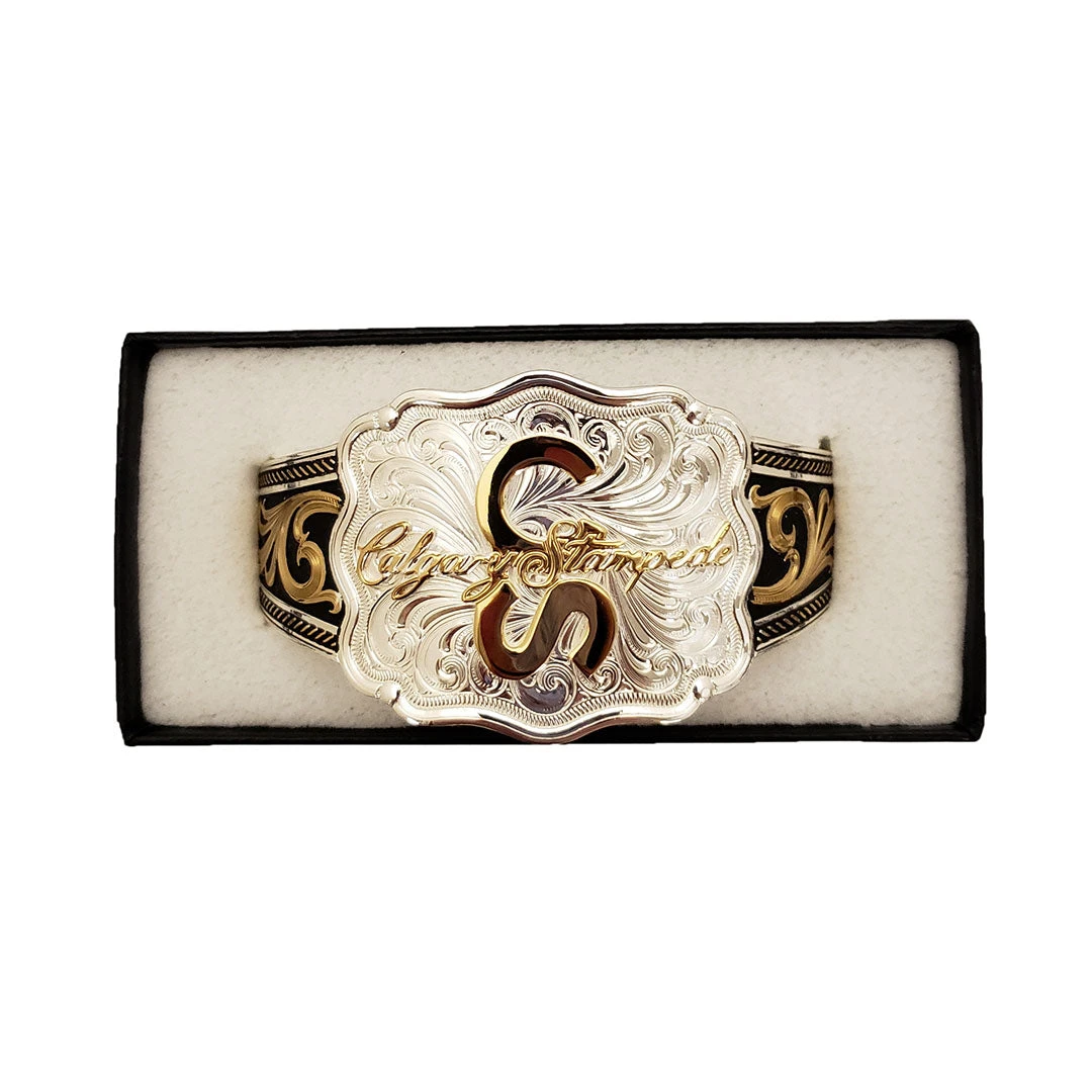 Montana Silversmiths Calgary Stampede Windburst Cuff Bracelet - Image 3