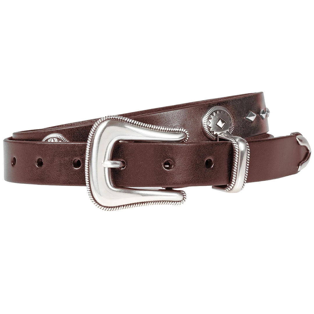 Wrangler Leather & Concho Women's Belt - Image 3