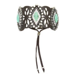 Cowgirl Confetti Women's Trail Of Tides Leather Cuff Bracelet