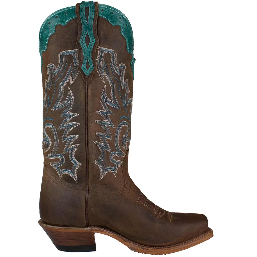 Boulet Women's Cutter Toe Cowgirl Boots - Image 4