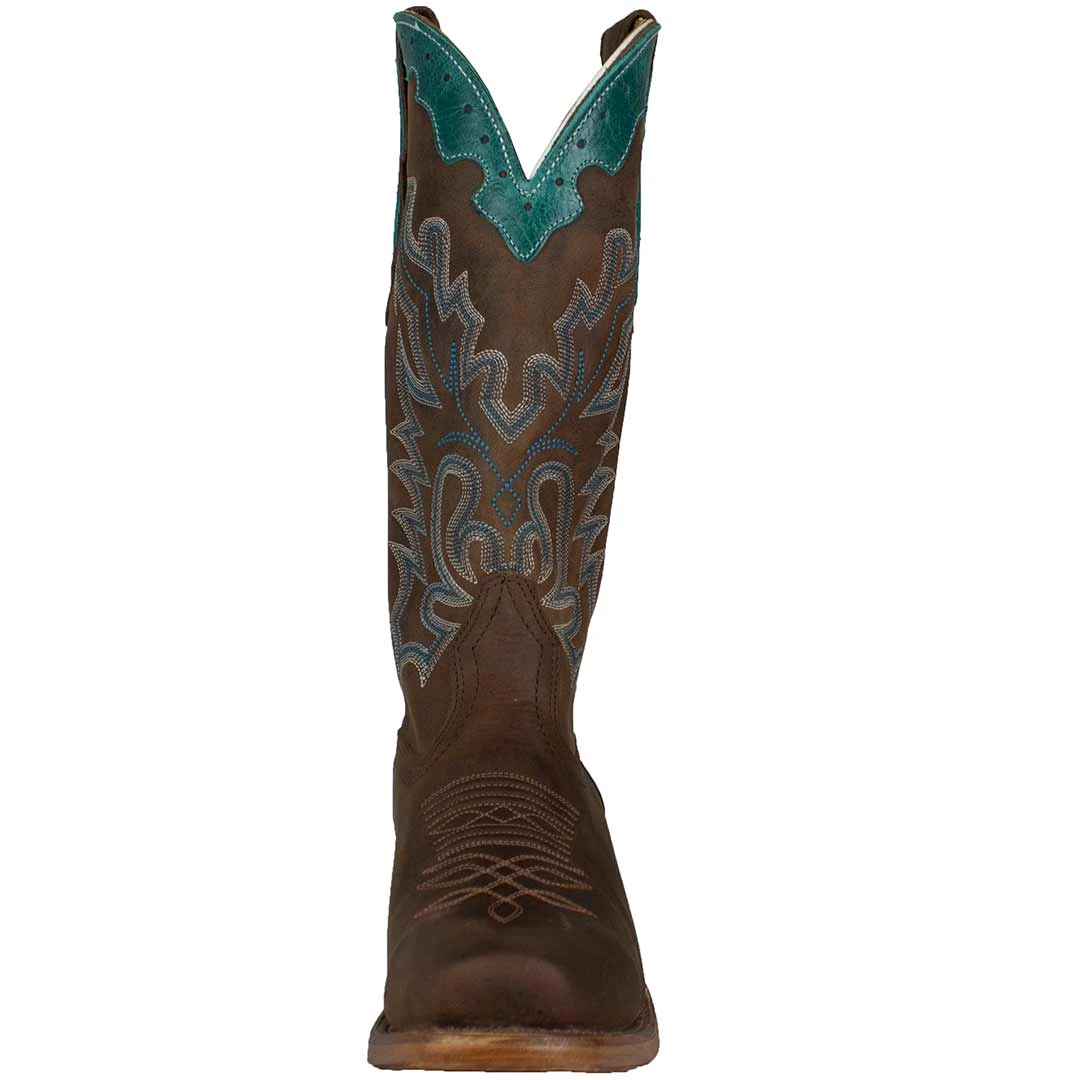 Boulet Women's Cutter Toe Cowgirl Boots - Image 6