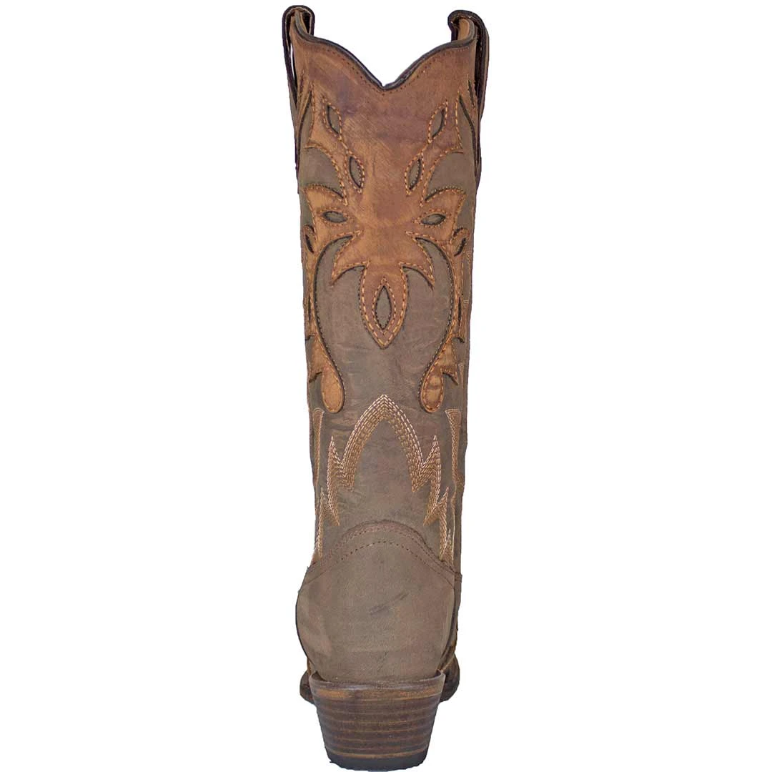 Circle G Women's Overlay & Embroidery Wing Cowgirl Boots - Image 5
