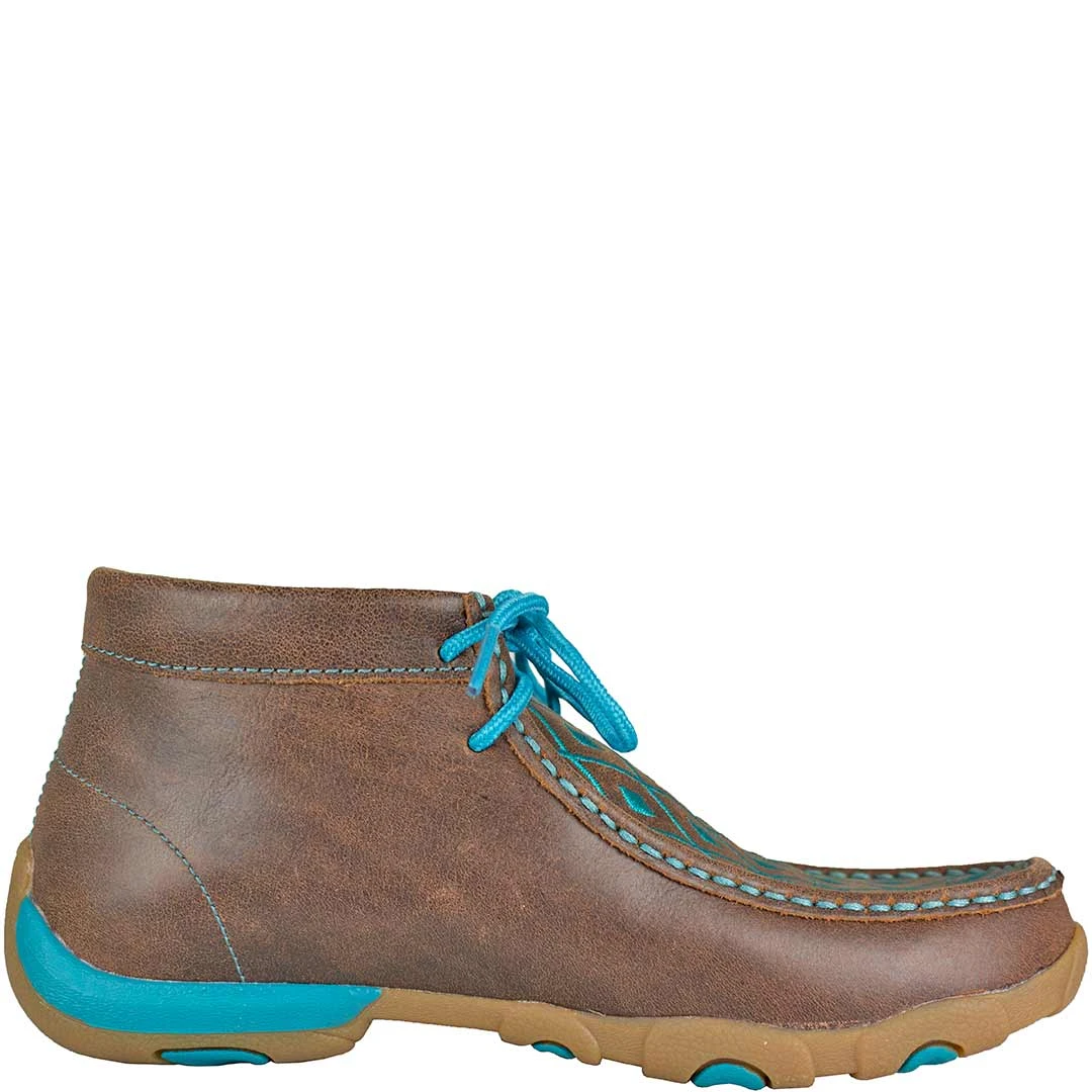 Twisted X Women's Chukka Driving Moc Shoes - Image 3