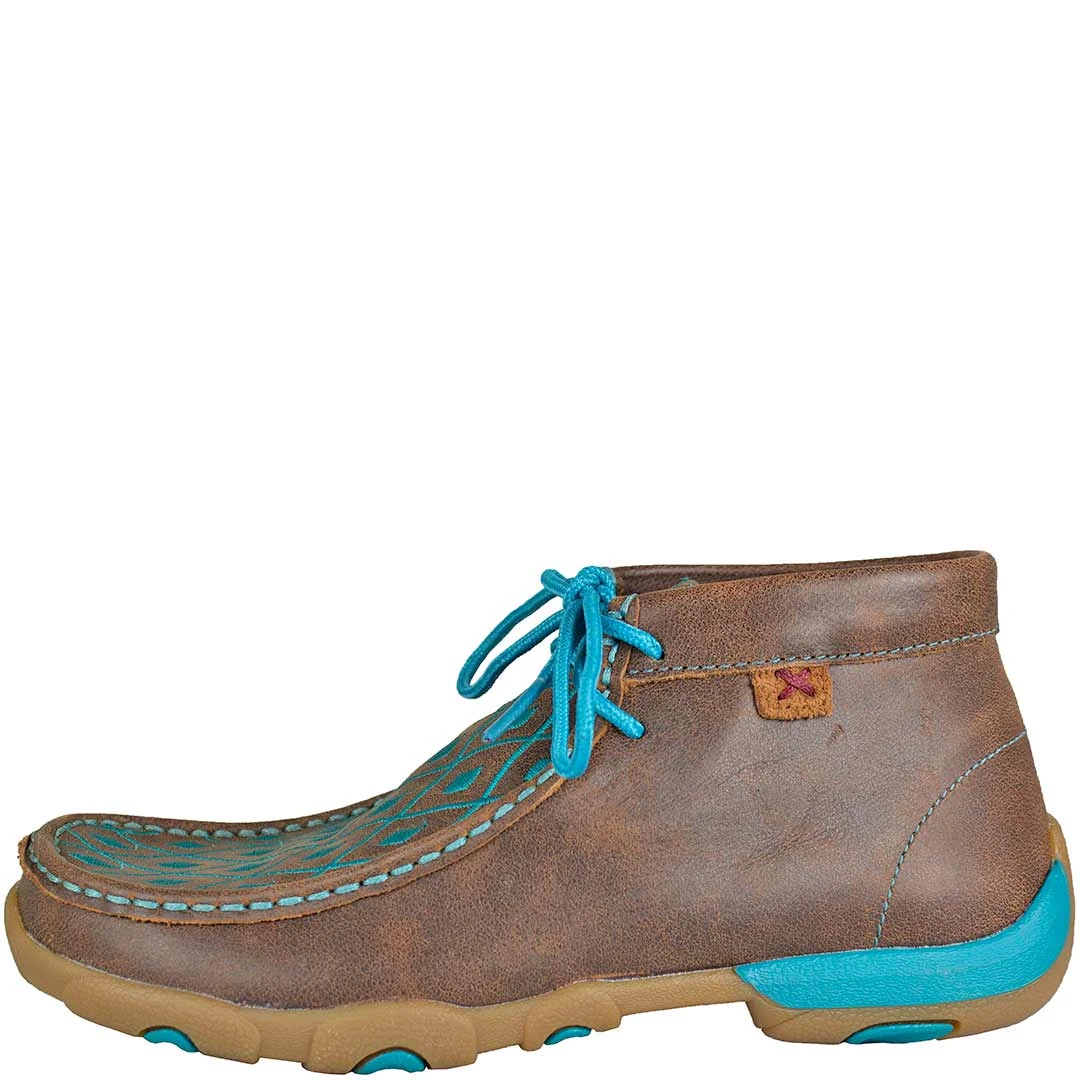 Twisted X Women's Chukka Driving Moc Shoes - Image 2