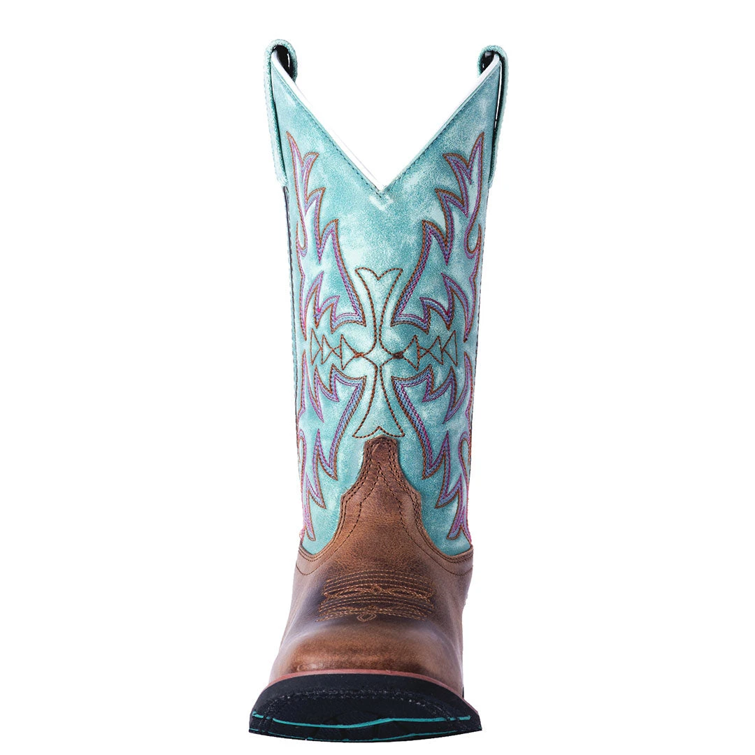 Laredo Women's Anita Square Toe Cowgirl Boots - Image 6