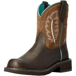 Ariat Women's Fatbaby Heritage Feather II Cowgirl Boots