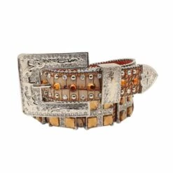 Blazin Roxx Women's Crocodile Bling Belt