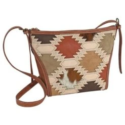 Catchfly Southwest Colour-Block Bucket Bag