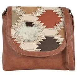 Catchfly Southwest Colour-Block Crossbody Purse