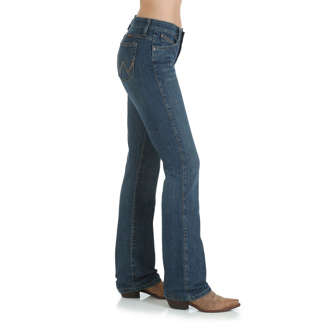 Wrangler Women's Ultimate Riding Q-Baby Mid Rise Jeans - Image 2