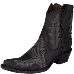 Circle G Women's Embroidered Ankle Cowgirl Boots