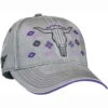 Cowgirl Hardware Women's Steer Skull Snap Back Cap