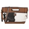 STS Ranchwear Women's Cowhide Flat Rock Tote Bag