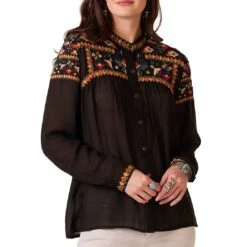 Double D Ranch Women's Directions Of The Wind Top