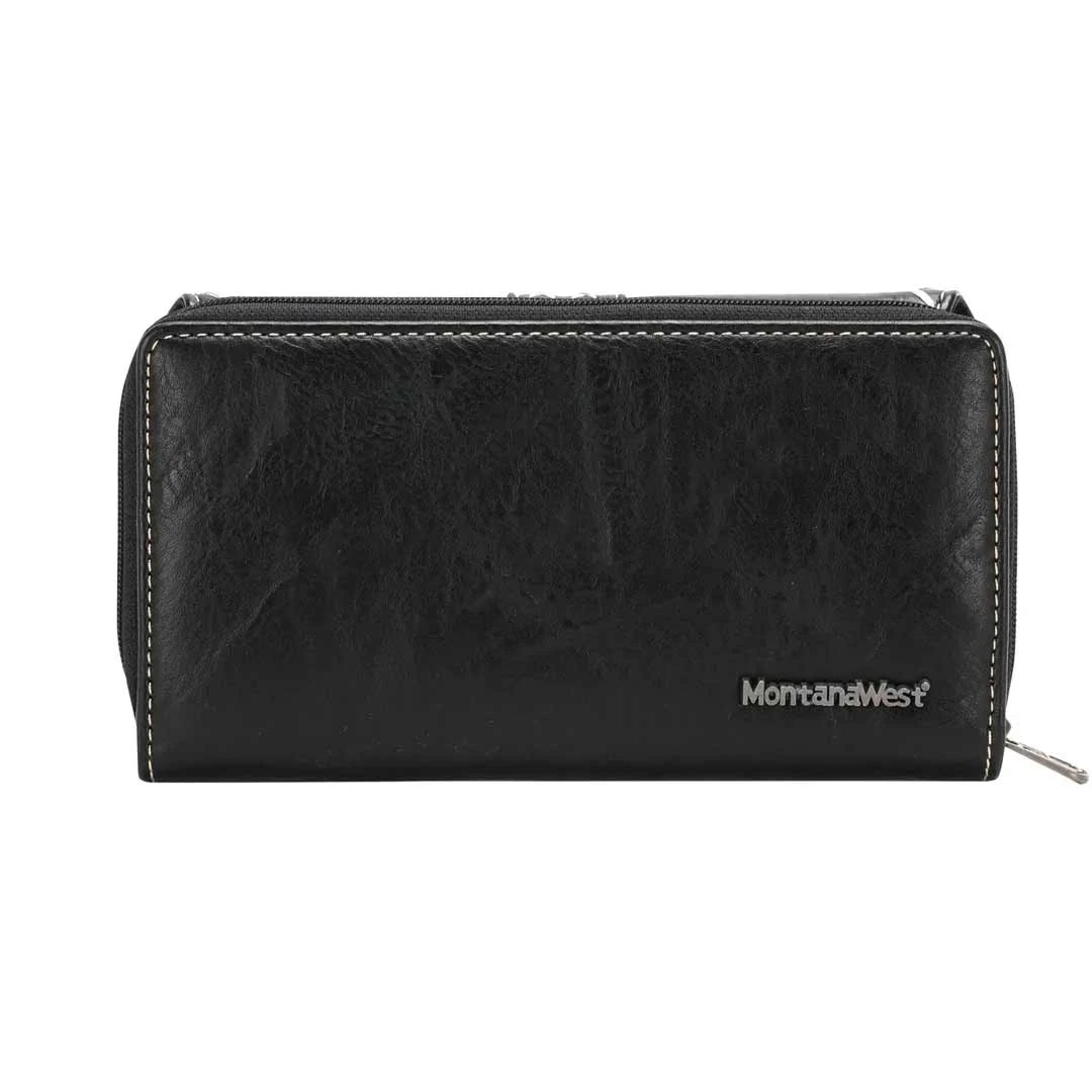 Montana West Concho Collection Cross Stitch Wallet - Image 2