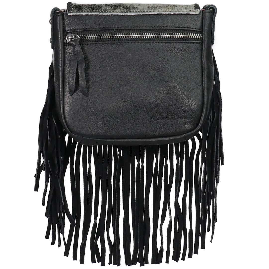 Montana West 100% Real Leather Hair-On Crossbody - Image 2