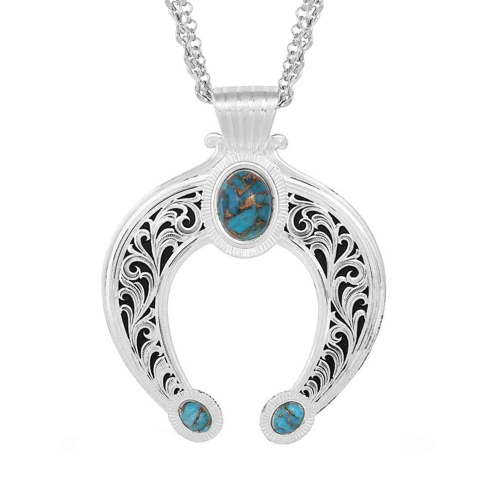 Montana Silversmiths Squash Blossom Necklace