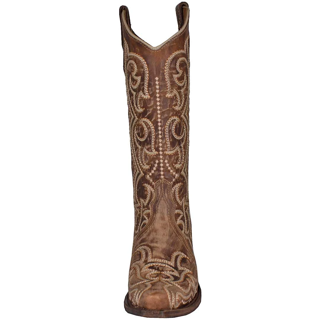 Circle G Women's Sequence Embroidery Cowgirl Boots - Image 4