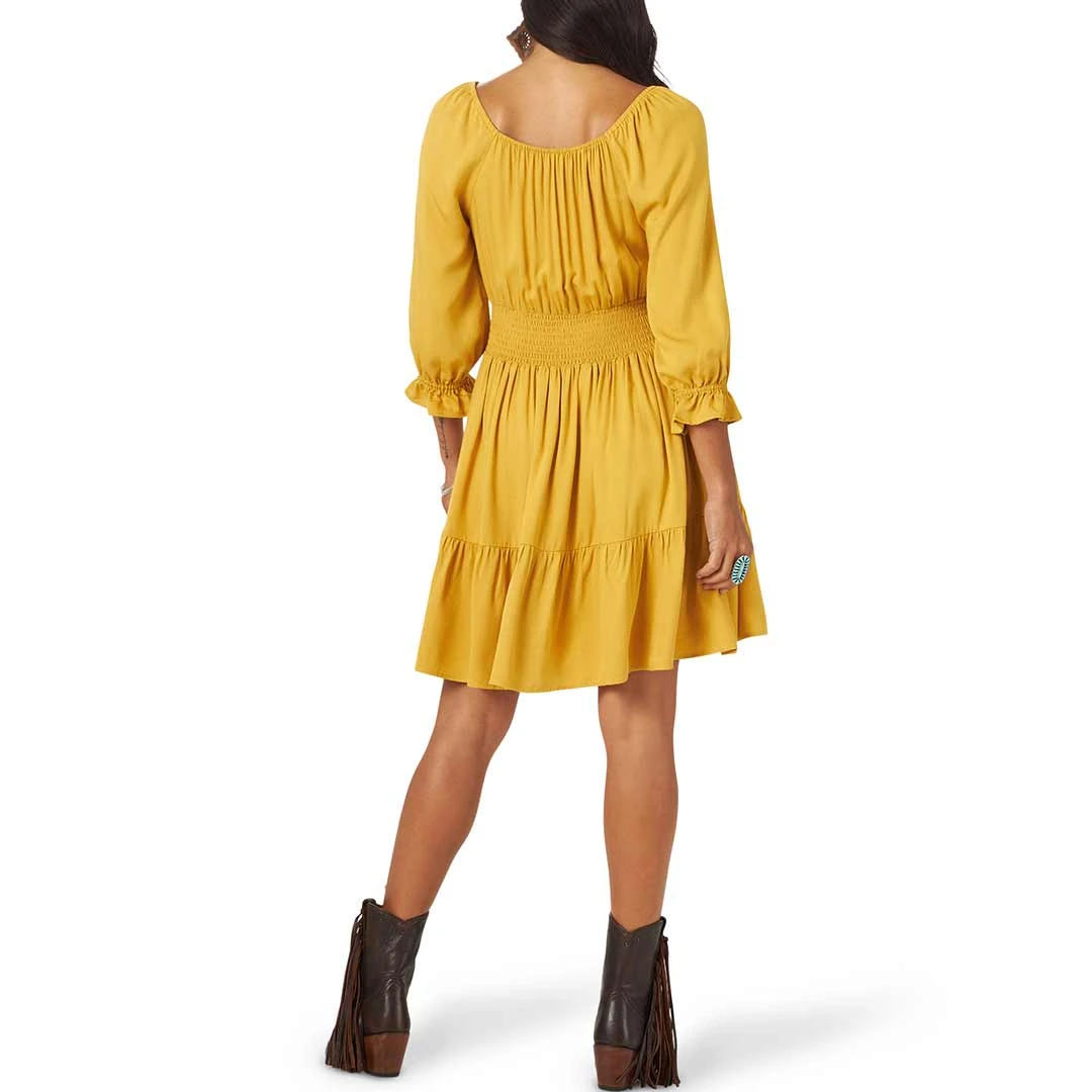 Wrangler Women's Smocked Waist Tiered Dress - Image 2
