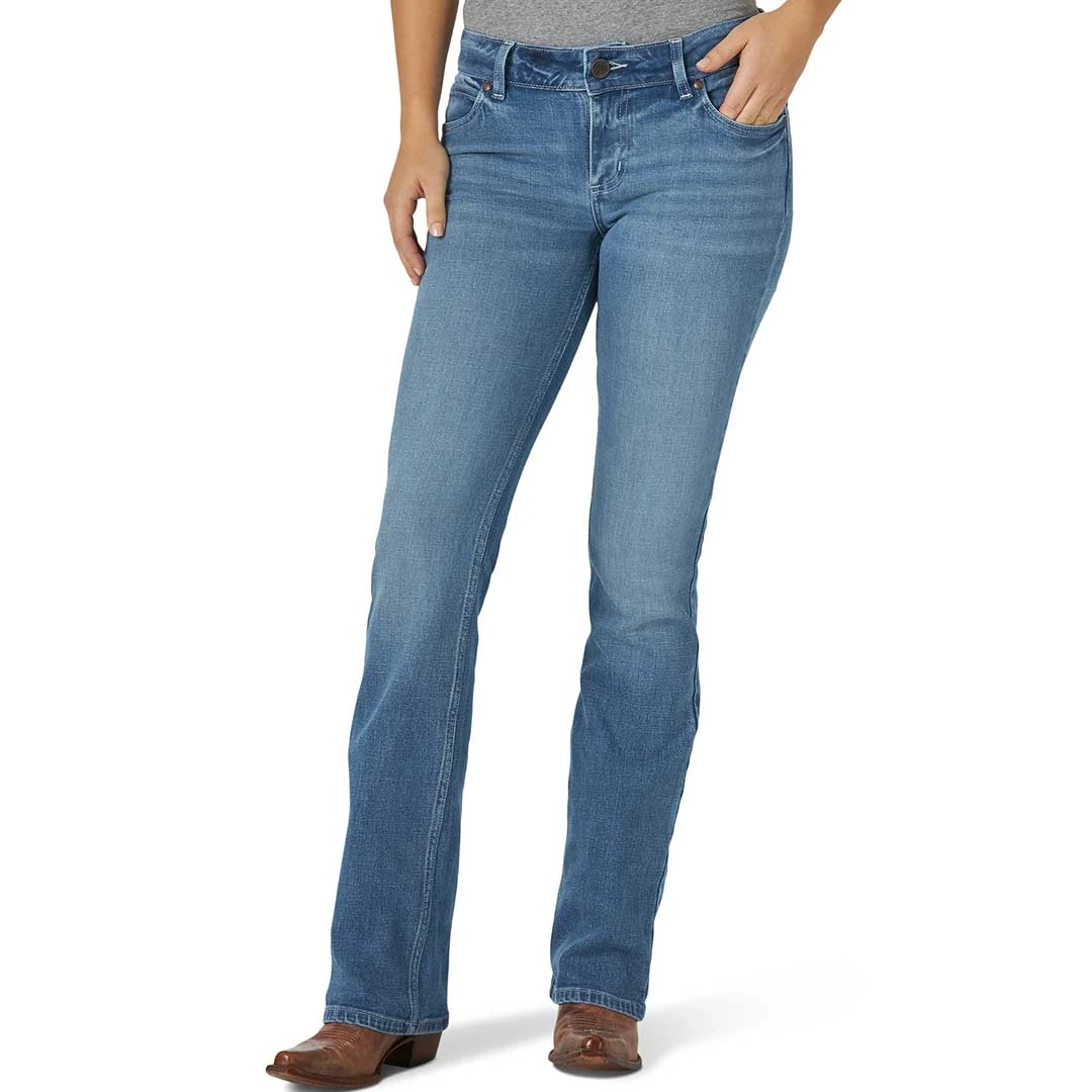 Wrangler Women's Retro Mae Mid Rise Bootcut Jeans - Image 2