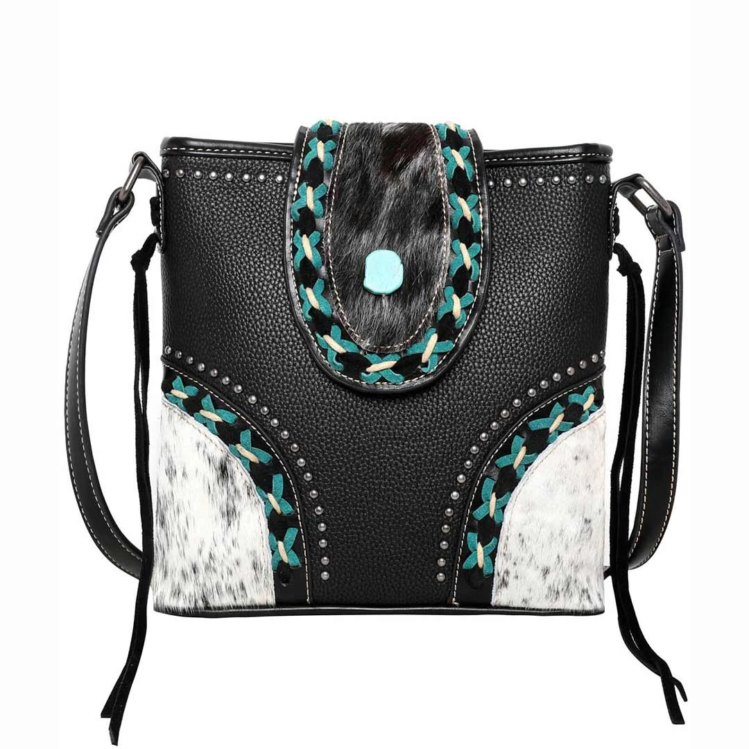 Trinity Ranch Hair-On Cowhide Crossbody Bag - Image 5