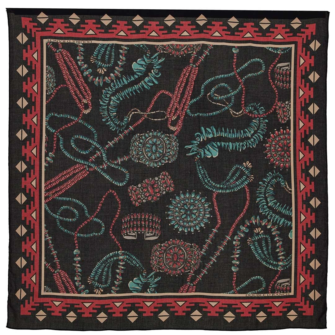 Double D Ranch Women's Wares Of The Plaza Scarf - Image 2