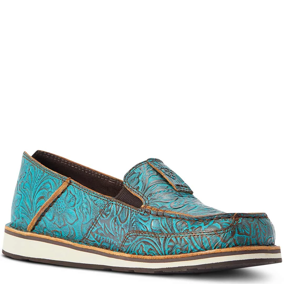 Ariat Women's Floral Embossed Cruiser Slip-on Shoes - Image 2