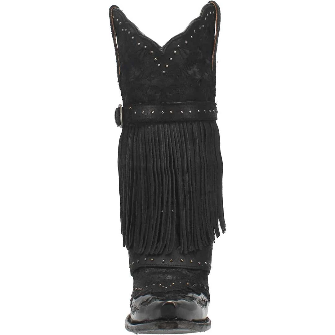 Dan Post Women's Bed Of Roses Leather Cowgirl Boots - Image 5