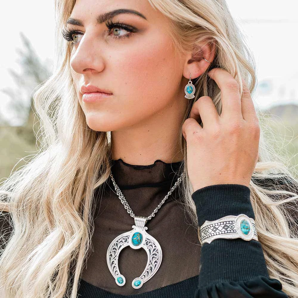 Montana Silversmiths Squash Blossom Necklace - Image 3