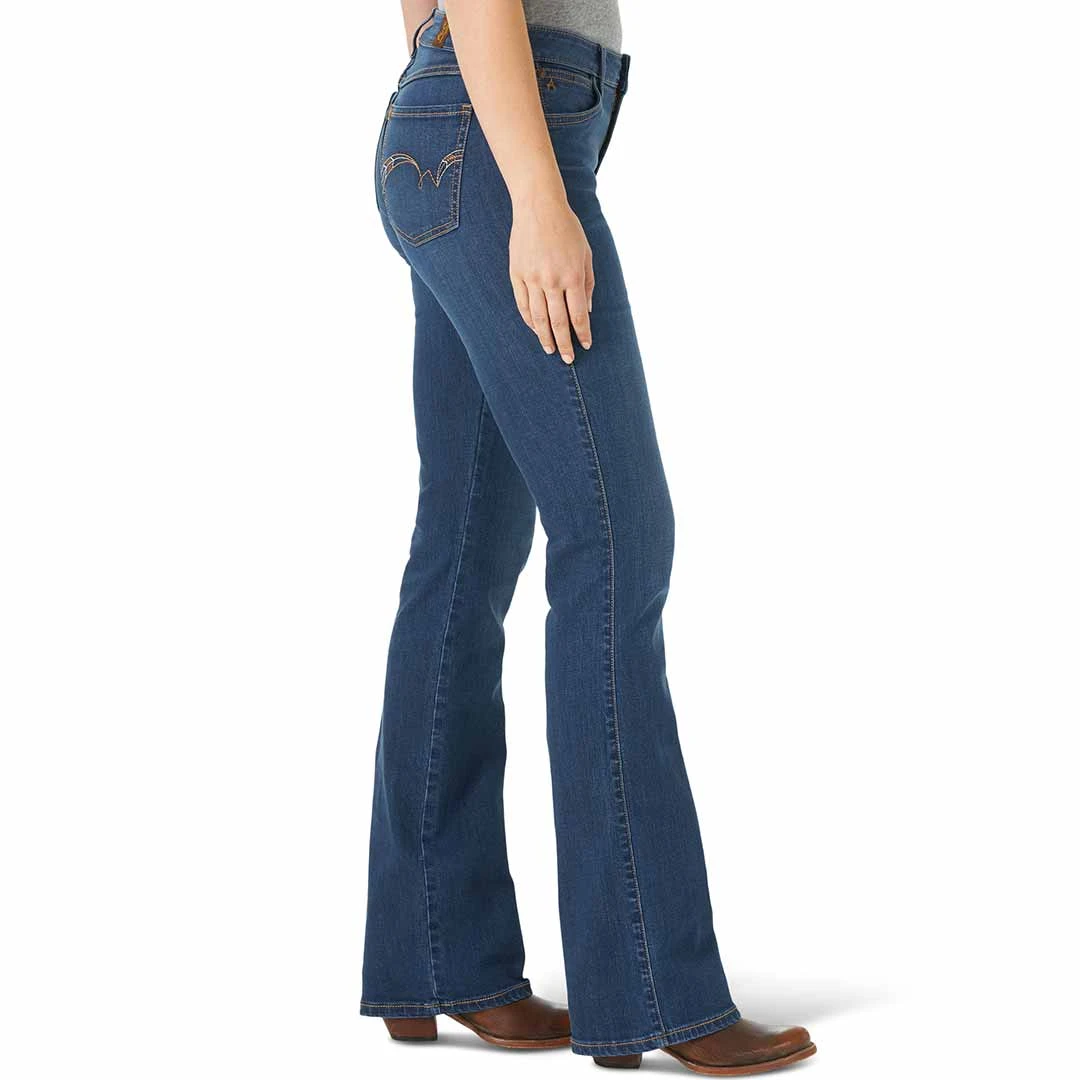 Wrangler Women's Aura Instantly Slimming Straight Leg Jeans - Image 3