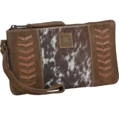 STS Ranchwear Cowhide Saddle Tramp Wristlet