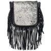 Montana West 100% Real Leather Hair-On Crossbody
