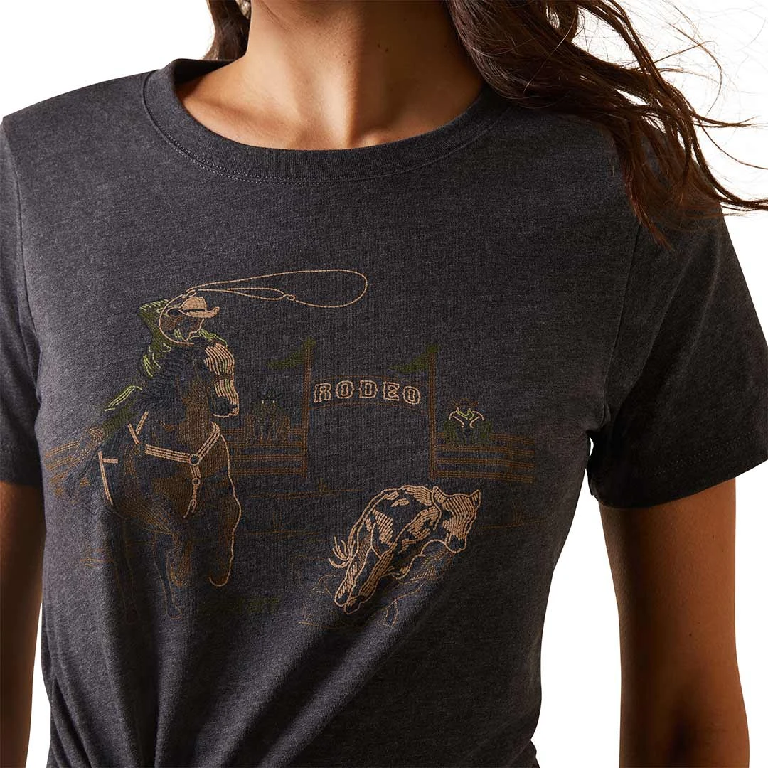 Ariat Women's Rodeo Stitches T-Shirt - Image 3