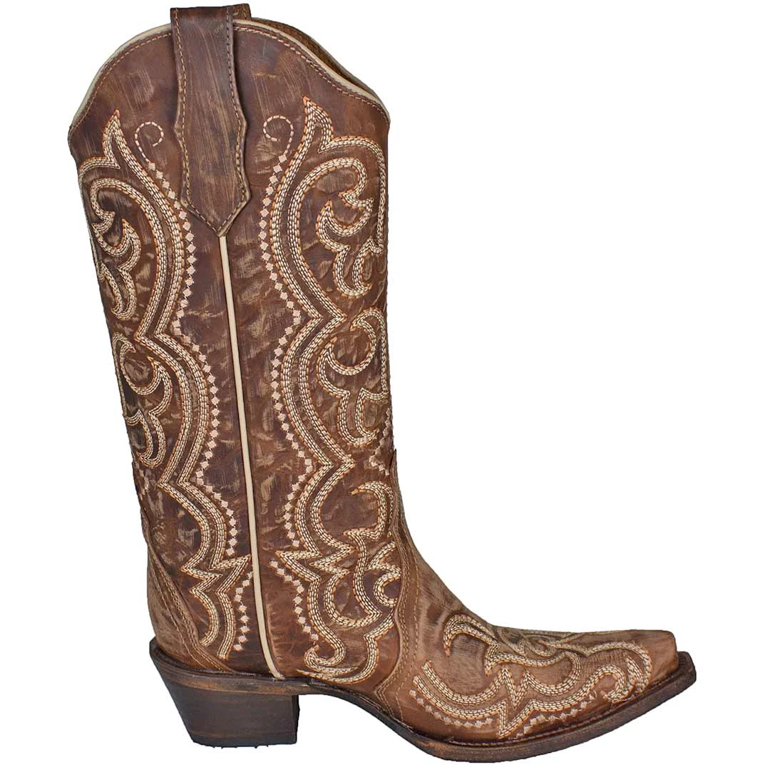 Circle G Women's Sequence Embroidery Cowgirl Boots - Image 3