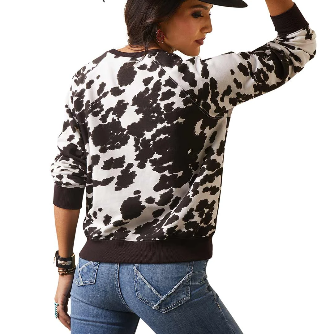 Ariat Women's Real Hide Crew Sweatshirt - Image 2