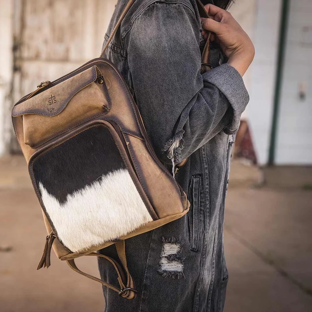 STS Ranchwear Cowhide Sunny Backpack - Image 4