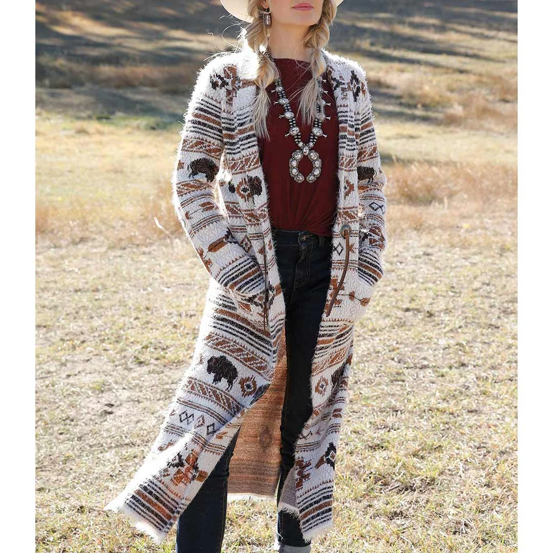 Cruel Denim Women's Eyelash Sweater Duster - Image 2