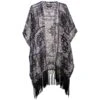 Hooey Brands Women's Long Kimono With Fringe