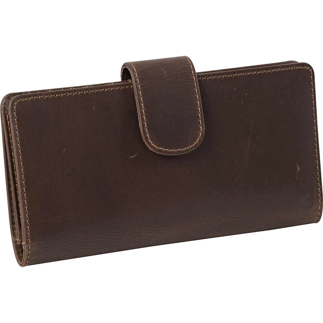STS Ranchwear Chocolate Basic Bliss Carlin Wallet - Image 2