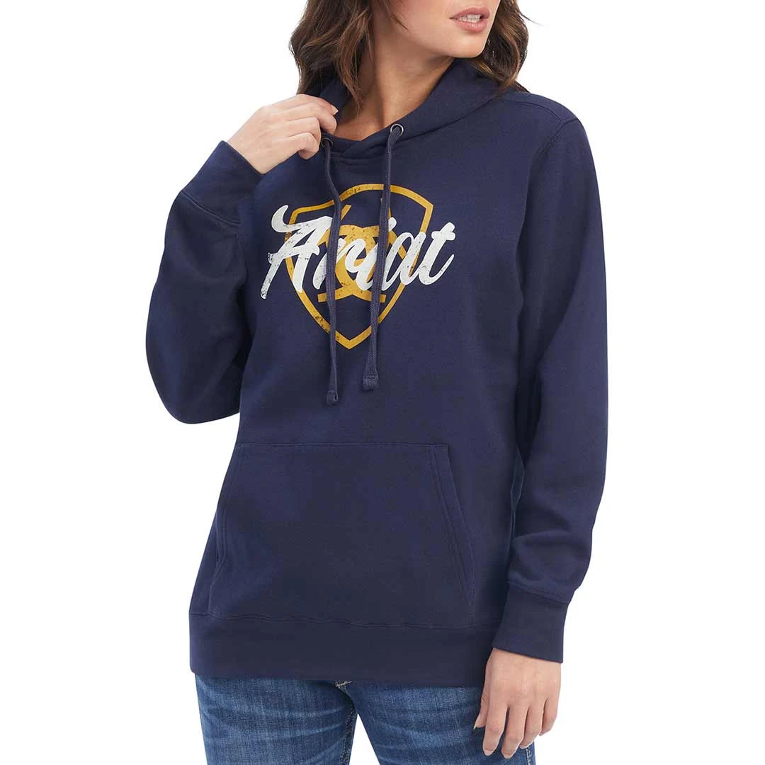 Ariat Women's REAL Shield Logo Hoodie