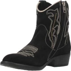 Dingo Women's Daisy Mae Leather Cowgirl Booties