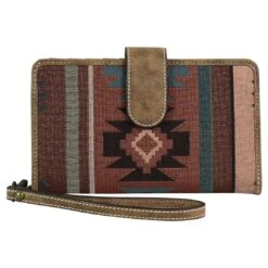 Justin Women's Aztec Jacquard Wallet