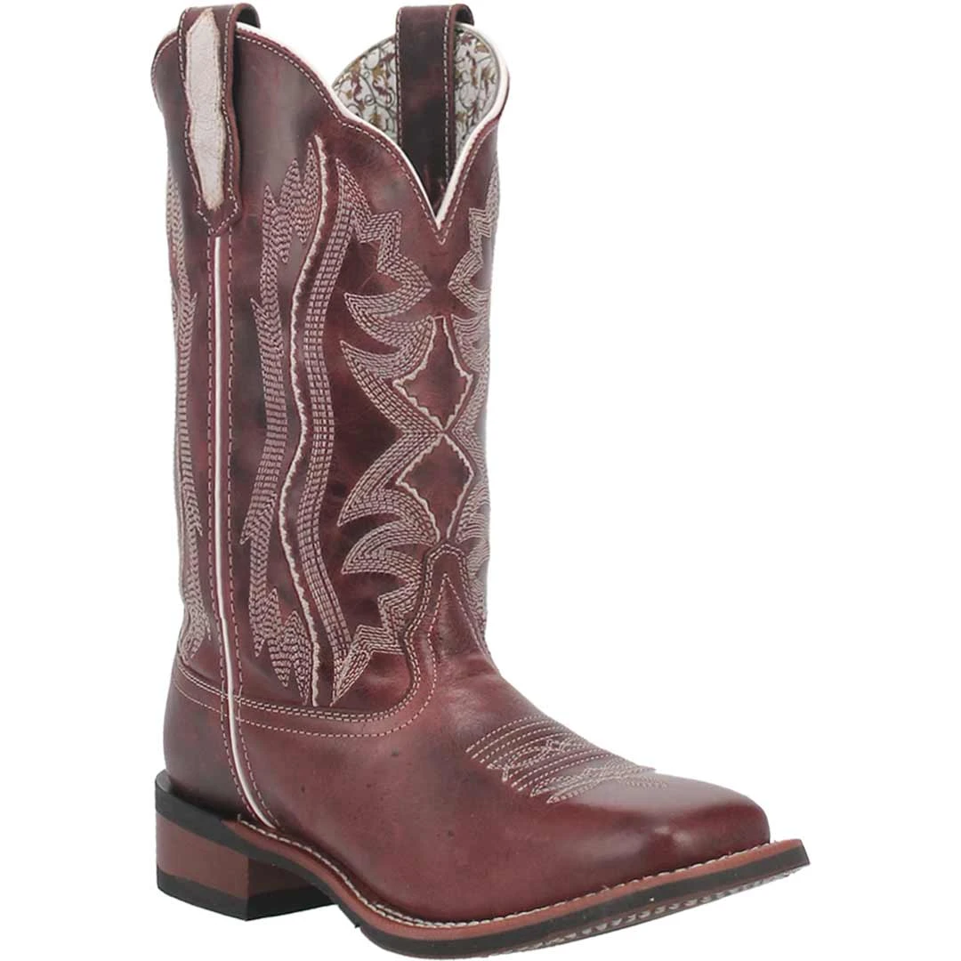 Laredo Women's Willa Leather Cowgirl Boots - Image 2