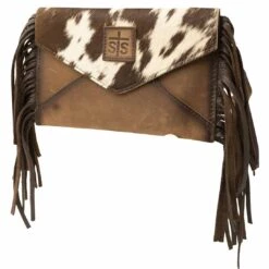 STS Ranchwear Cowhide Envelope Crossbody Purse