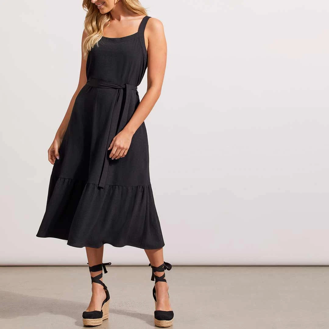 Tribal Women's Flowy Dress With Removable Belt - Image 3