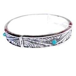 Wyo-Horse Women's Tooled Stretch Bracelet